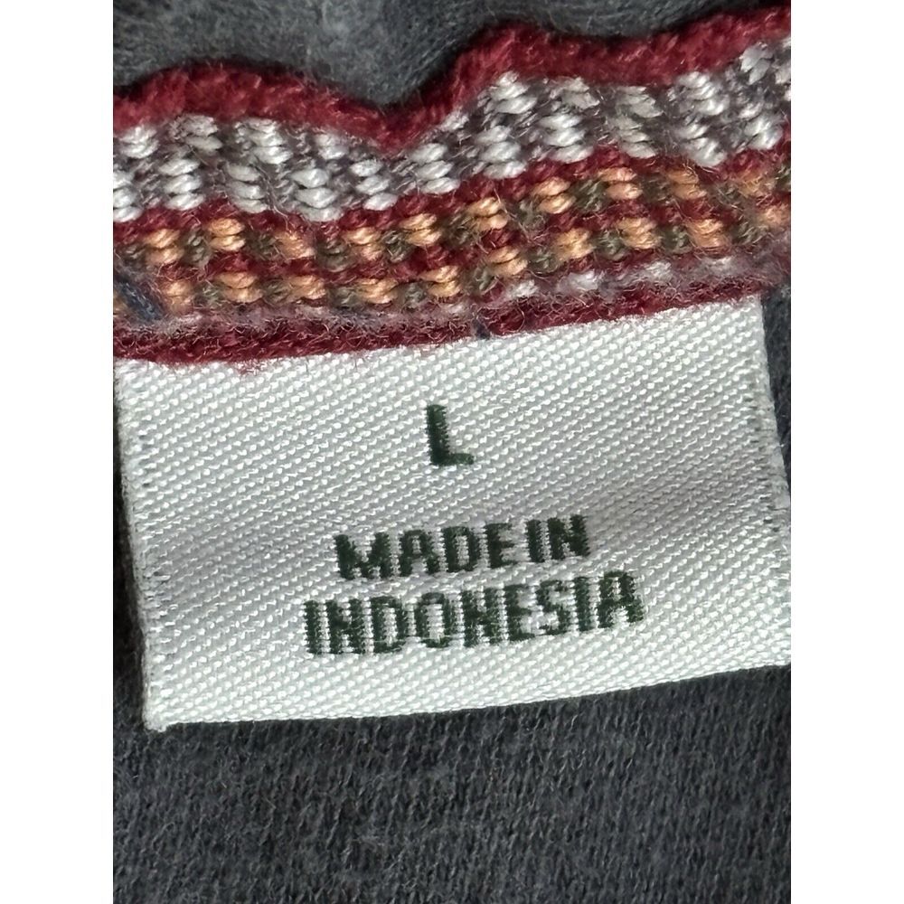 Orvis Mens Large Blue 1/4 Zip Retro Style Collared High Neck Sweatshirt Pullover - Picture 3 of 15